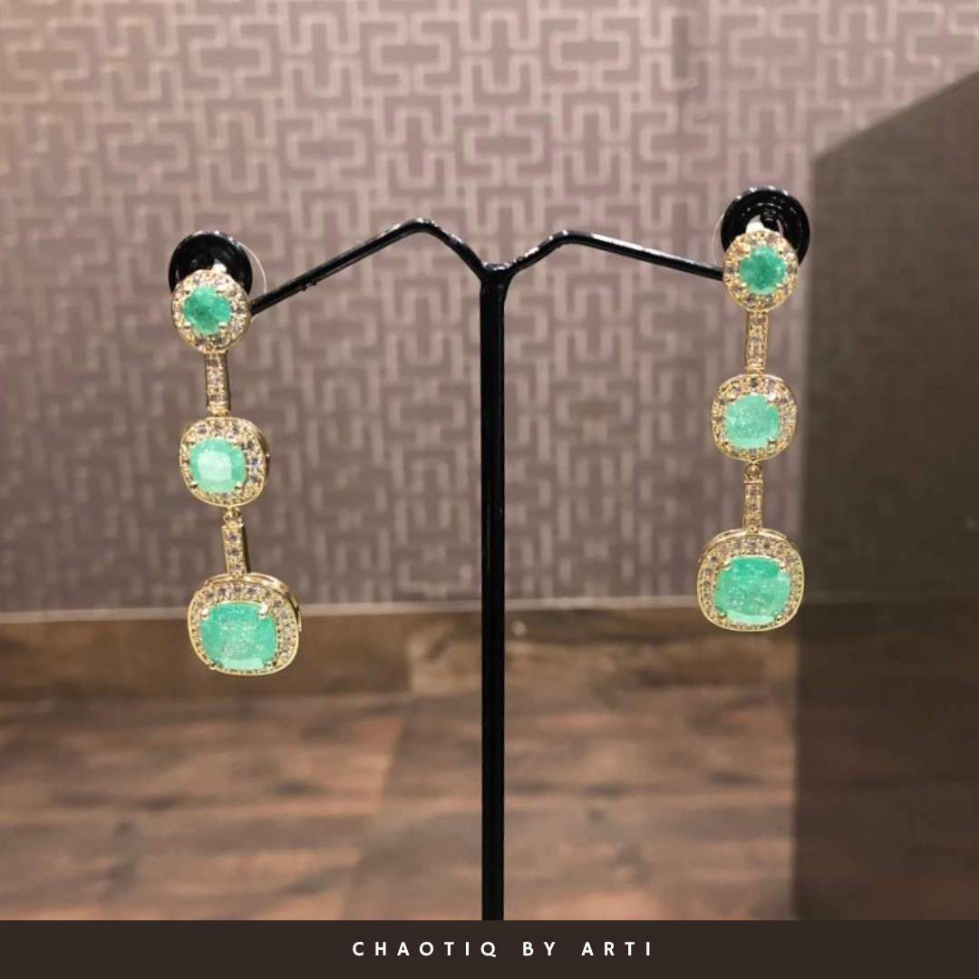 Zeba Diamond Danglers