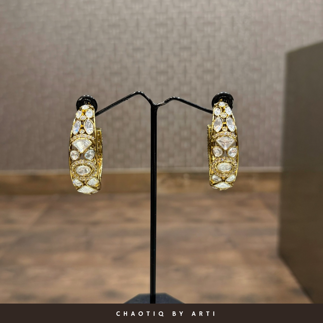 Chandni Hoops Earrings
