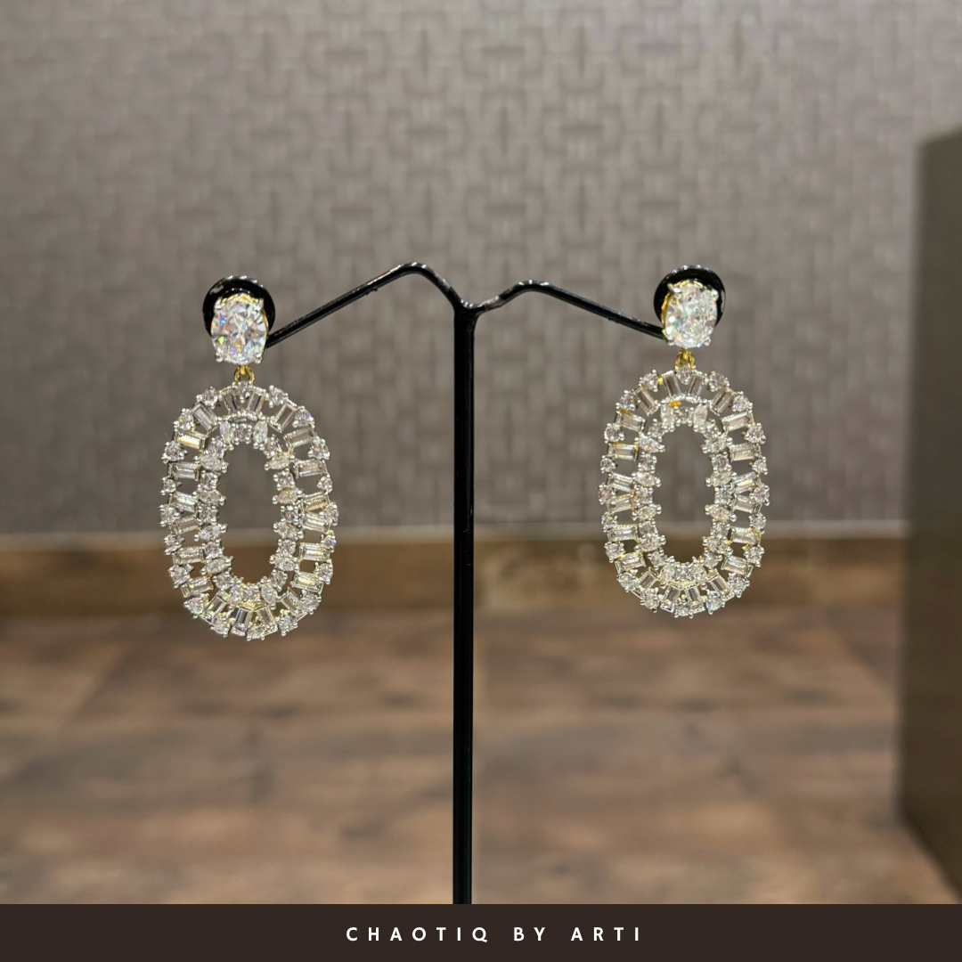 Lumi Diamond Dangler Earrings