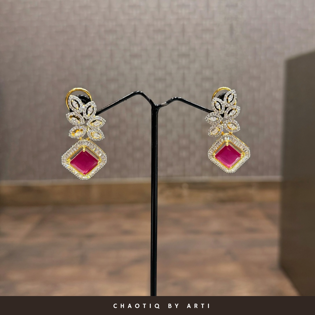Auric ruby and diamonds
