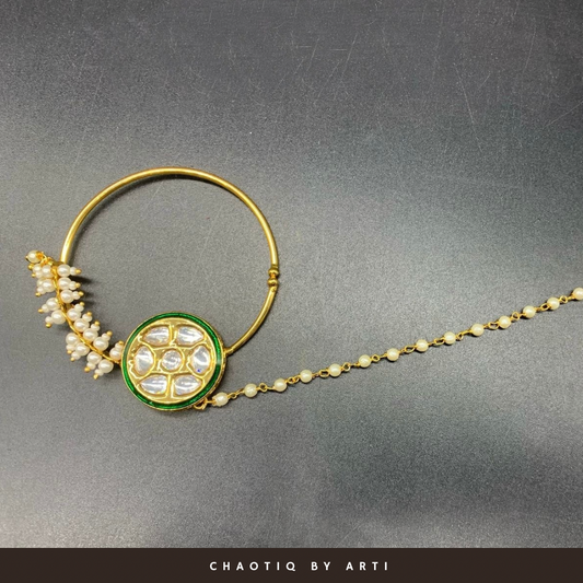 Meher Handcrafted Pearl Nath