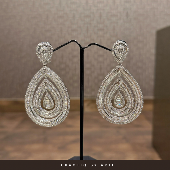 Nagma Diamond drop danglers New