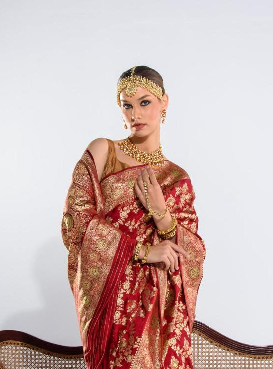 Falguni Gold-Plated Polki Maathapati