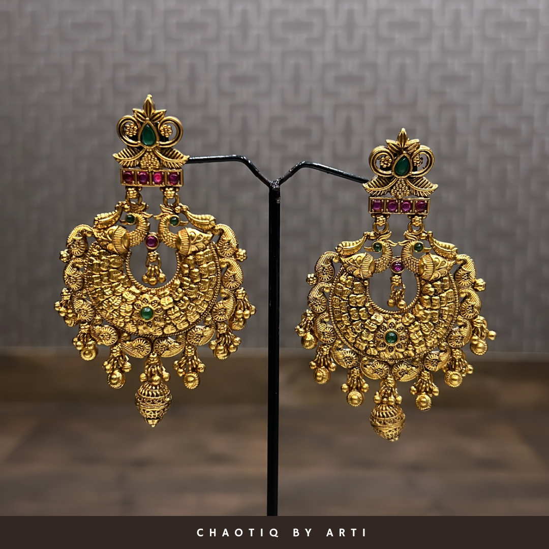 Naaz Gold Plated Earrings