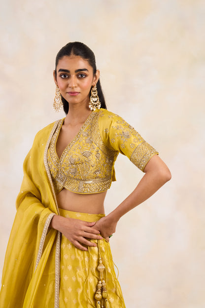 Double layered Chandni chandbala