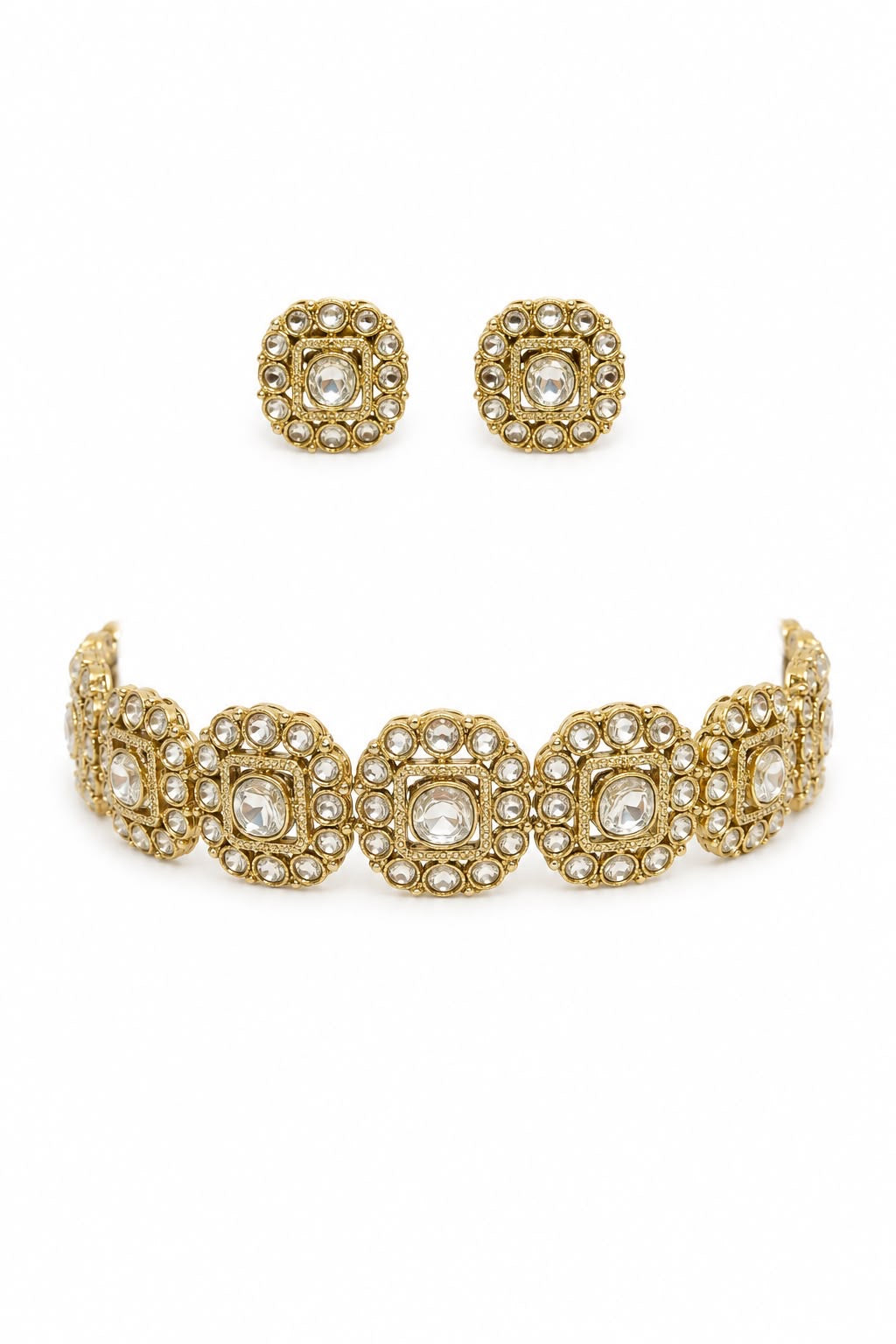 Farida Polki Choker set