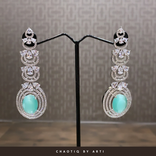 Mehereen bold diamond danglers