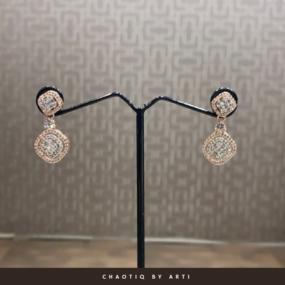 Veya Diamond Drop Earrings