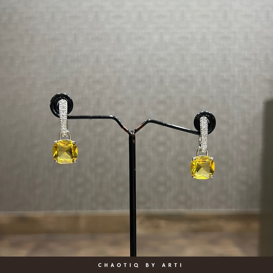 Aruhi Citrine Drops Earrings
