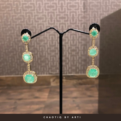Zeba Diamond Danglers