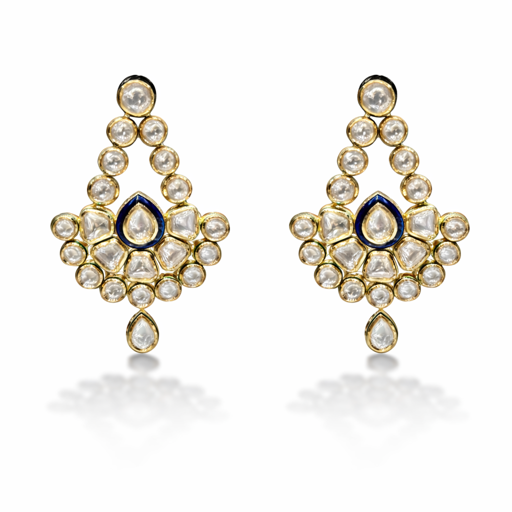 Firoza Polki Earrings