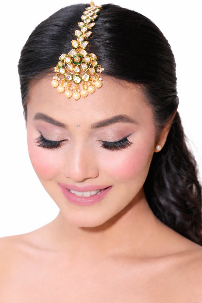 Fariya Polki Maangtikka
