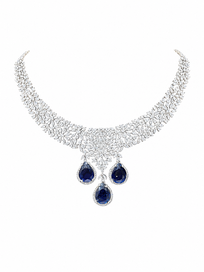 Elara Diamond Necklace Set
