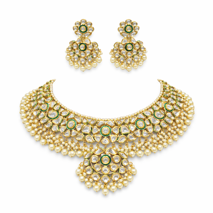 Aadhira Polki Necklace Set
