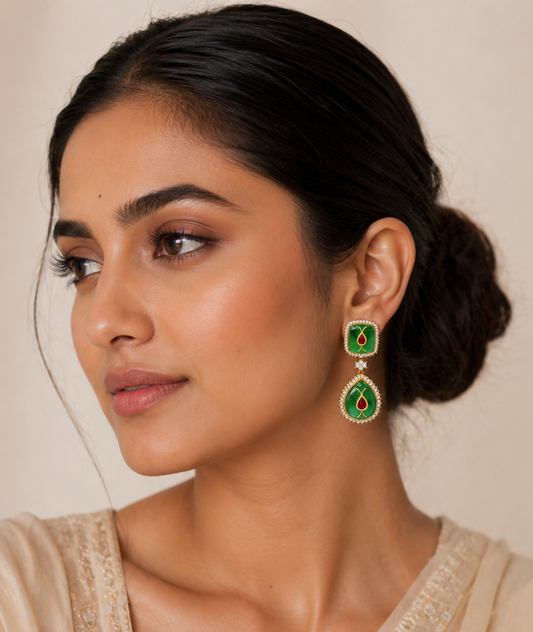 Lolita Coloured Stone Earrings