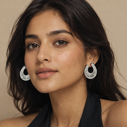 Alaya Diamond Stud Earrings