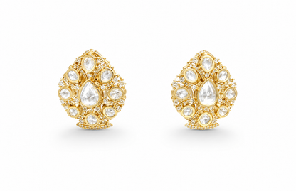 Zariya Polki Stud Earrings