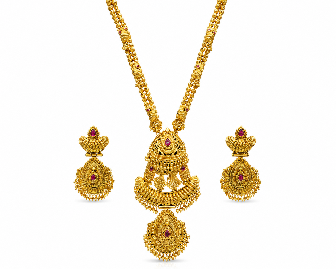 Amanta Gold Plated Necklace Set