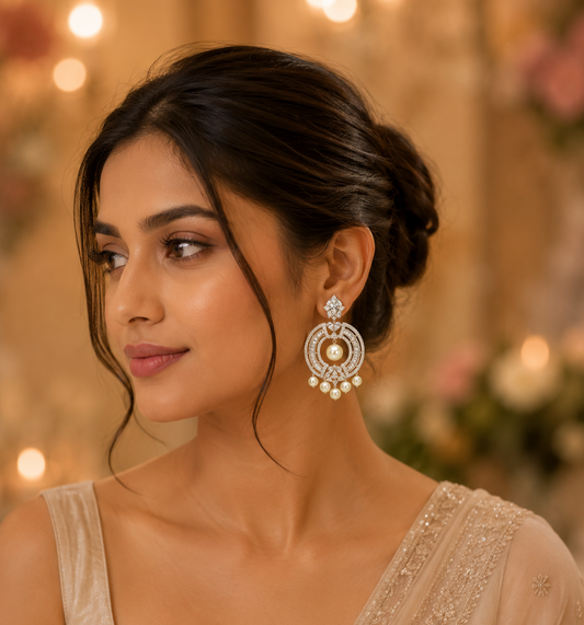 Evara Pearl Earrings