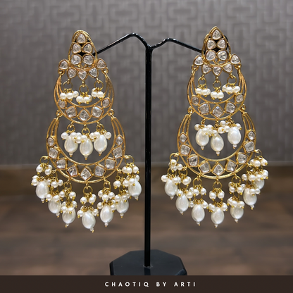 Double layered Chandni chandbala