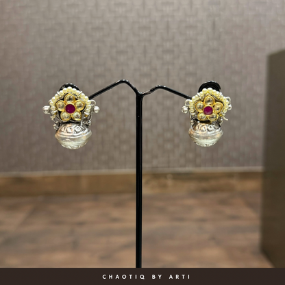 Ragini Matki Oxidised Earrings