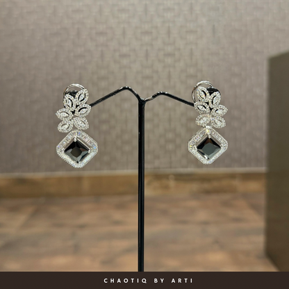Auric black stones and diamonds