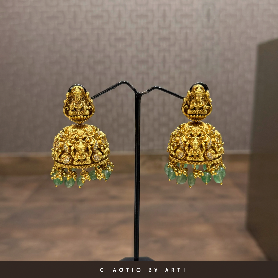 Medha Jhumka Earrings