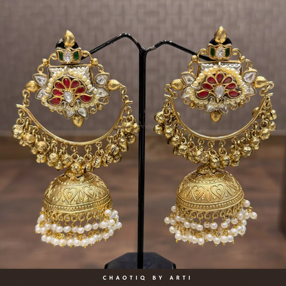 Falguni moti jhumkas