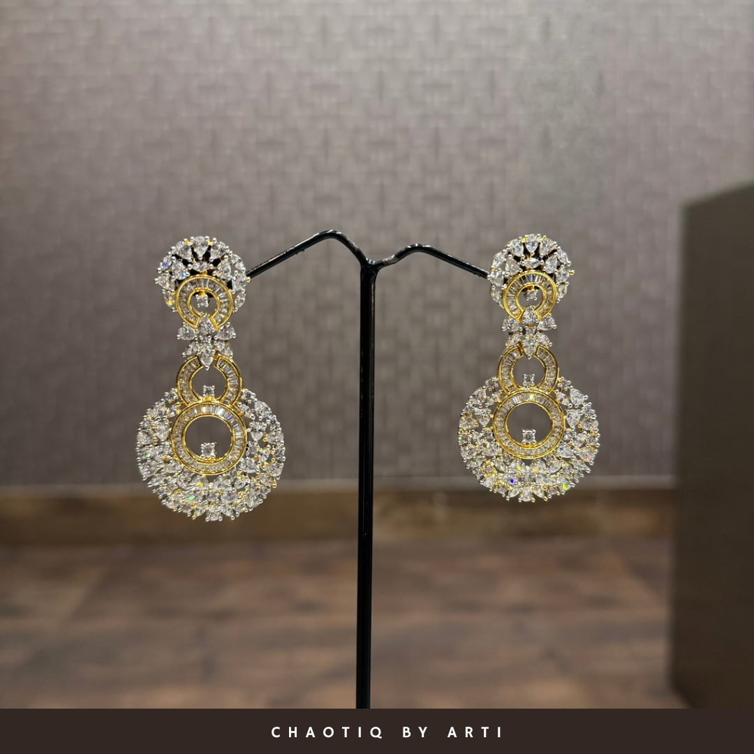 Kimaya Diamond studded dual polish necklace set