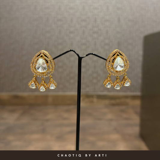 Reva Stud Drop Earrings