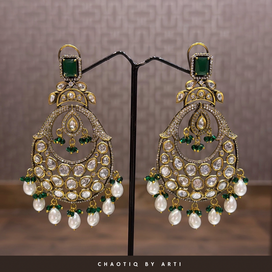 Saheema Chandbali Earrings