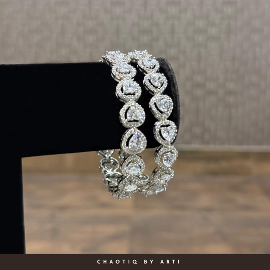 Fariya Diamond Love Bangles