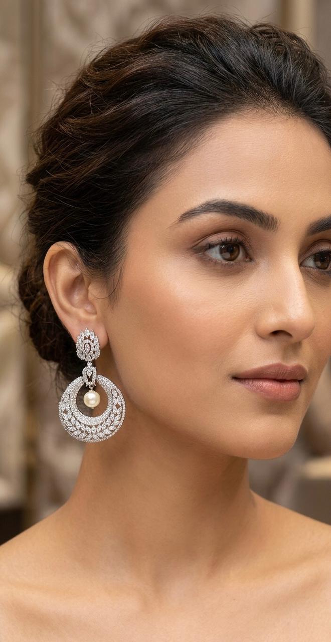 Tara Diamond Long Earrings
