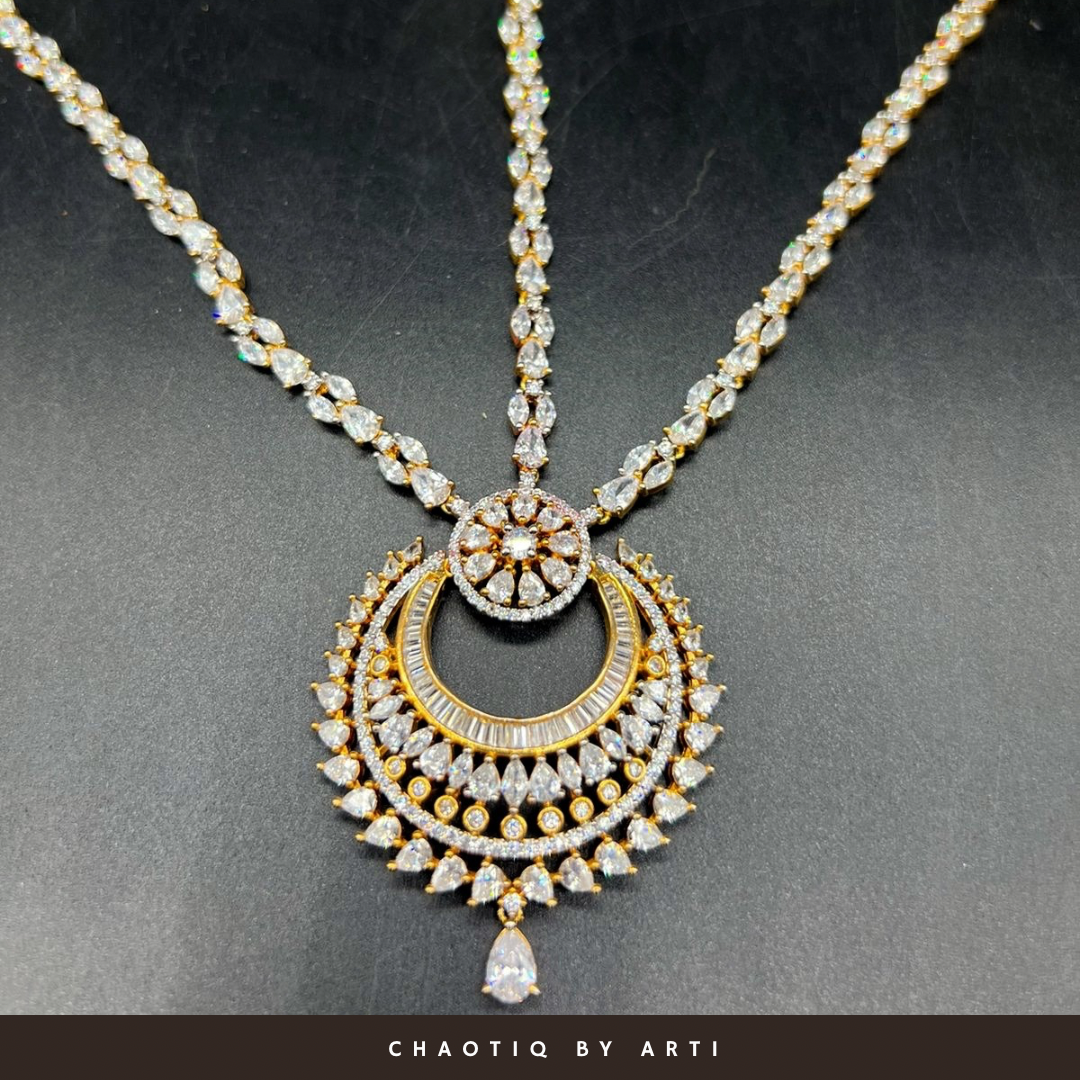 Aara gold plated diamond maathapati