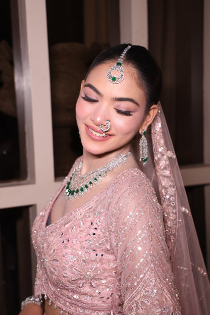 Gul Diamond studded maangtikka