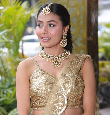 Aadhira Polki Necklace Set