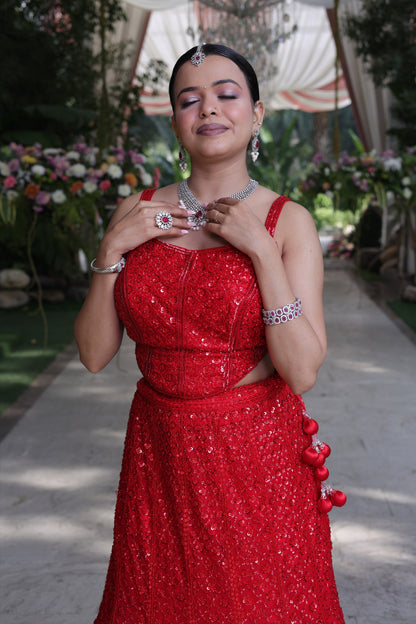 Asma Ruby Diamond Bangles