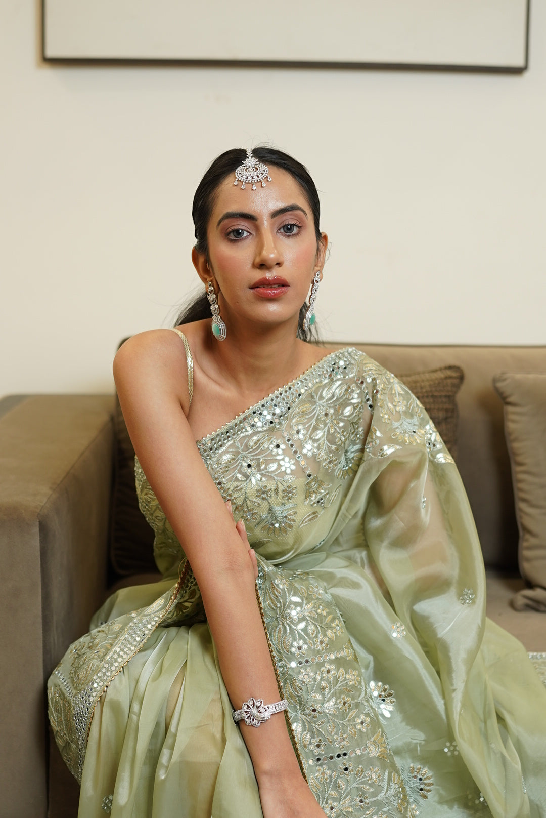 Mehereen bold diamond danglers
