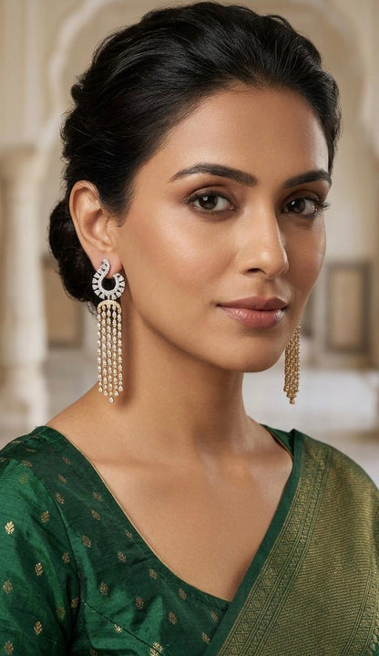 Zeba Thread Earrings