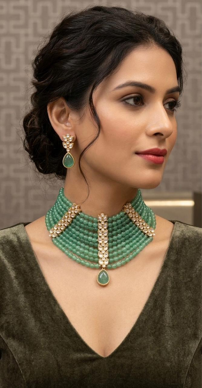 Farida Beads Choker set