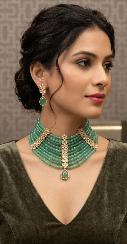 Farida Beads Choker set