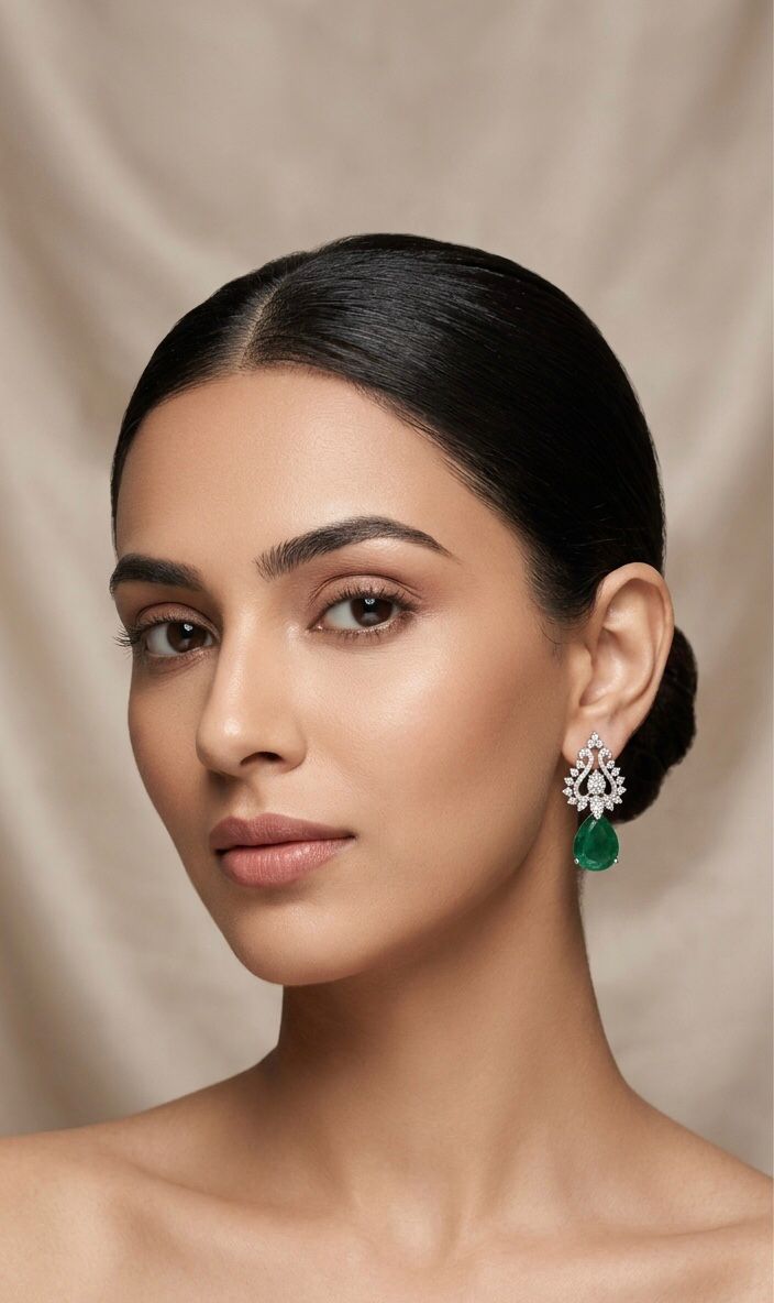 Ziya Diamond Drop Earrings