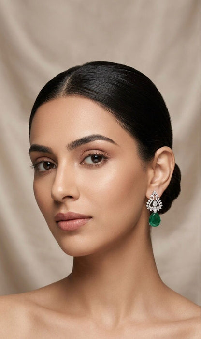 Ziya Diamond Drop Earrings