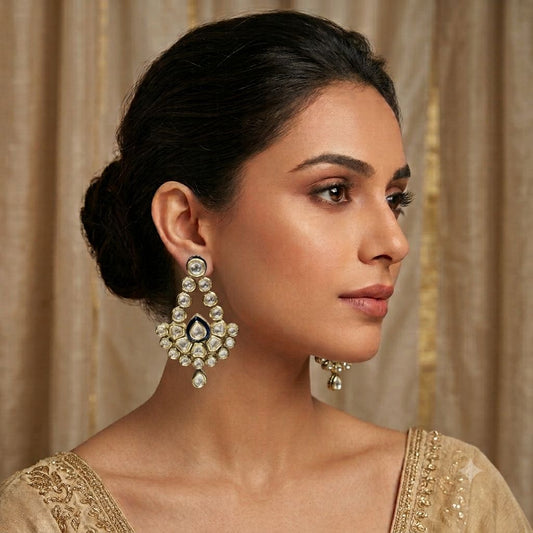 Firoza Polki Earrings