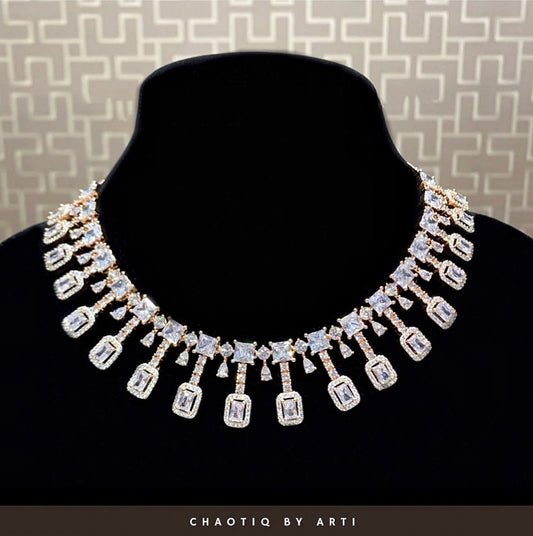 diamond necklace set