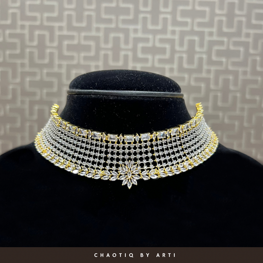 Cocktail perfect diamond choker set