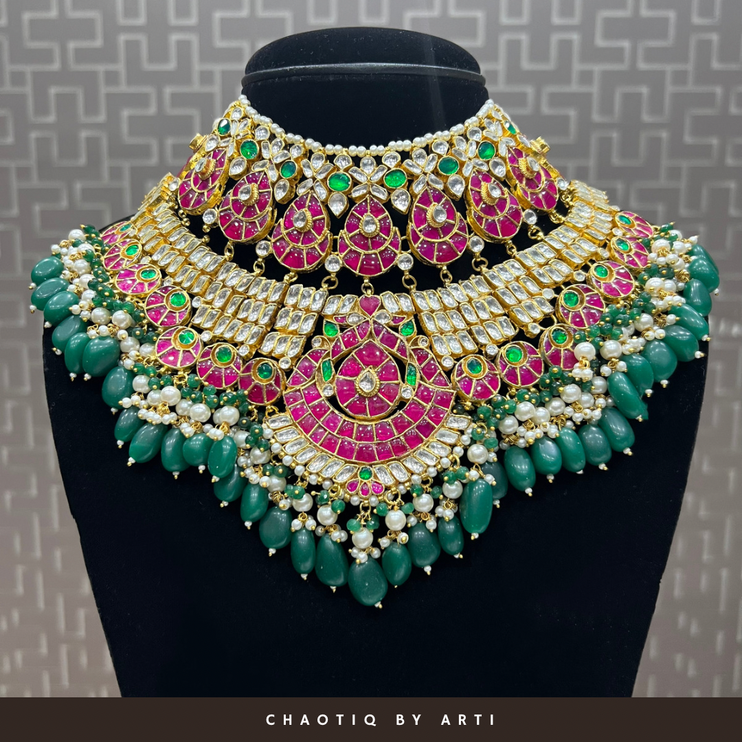 Emerald 2025 bridal necklace