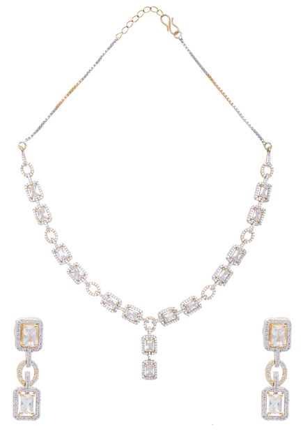 diamond necklace set